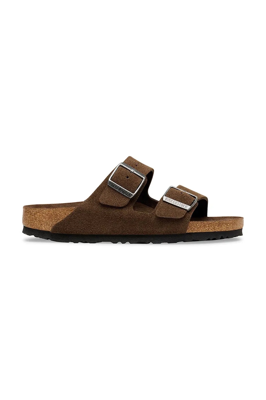 Birkenstock klapki zamszowe Arizona SFB LEVE