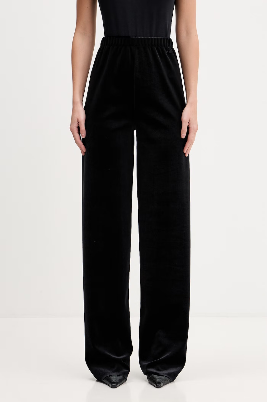 VETEMENTS spodnie welurowe