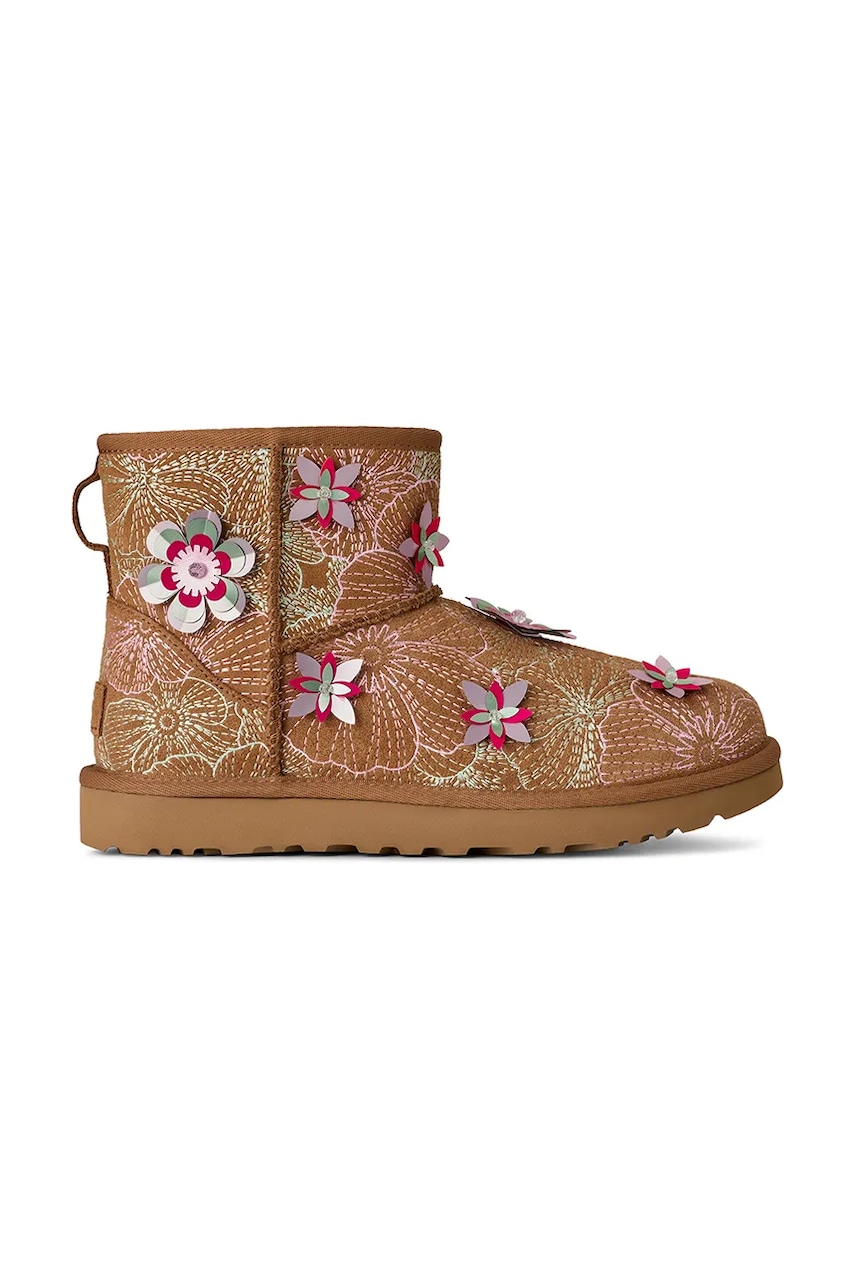UGG śniegowce zamszowe W Classic Mini Meadow