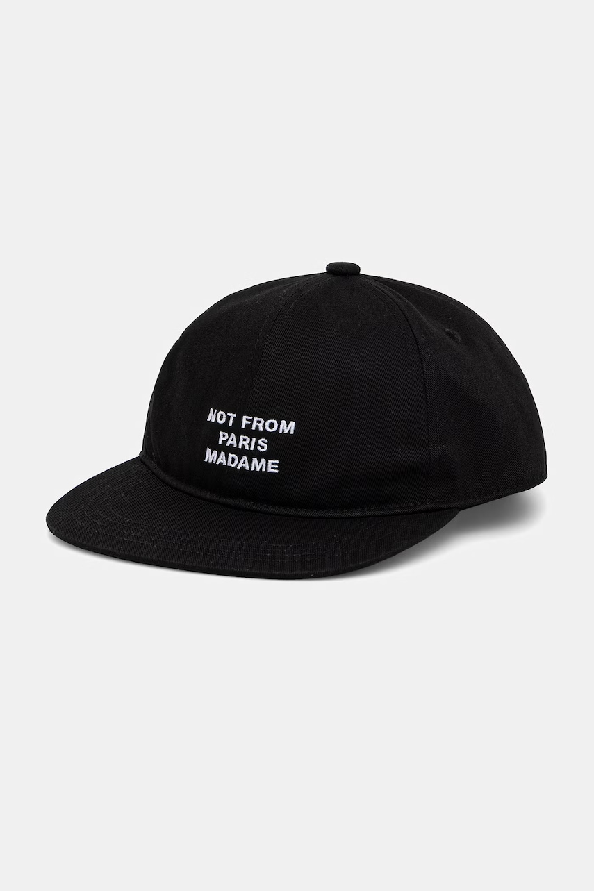 Drôle de Monsieur czapka z daszkiem bawełniana La Casquette Slogan