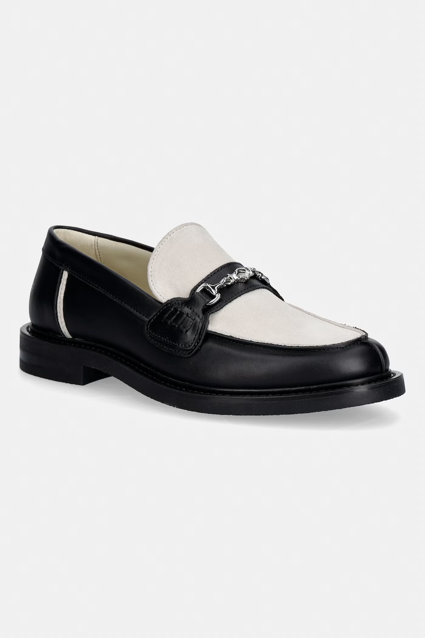 Filling Pieces mokasyny skórzane Loafer Hazy