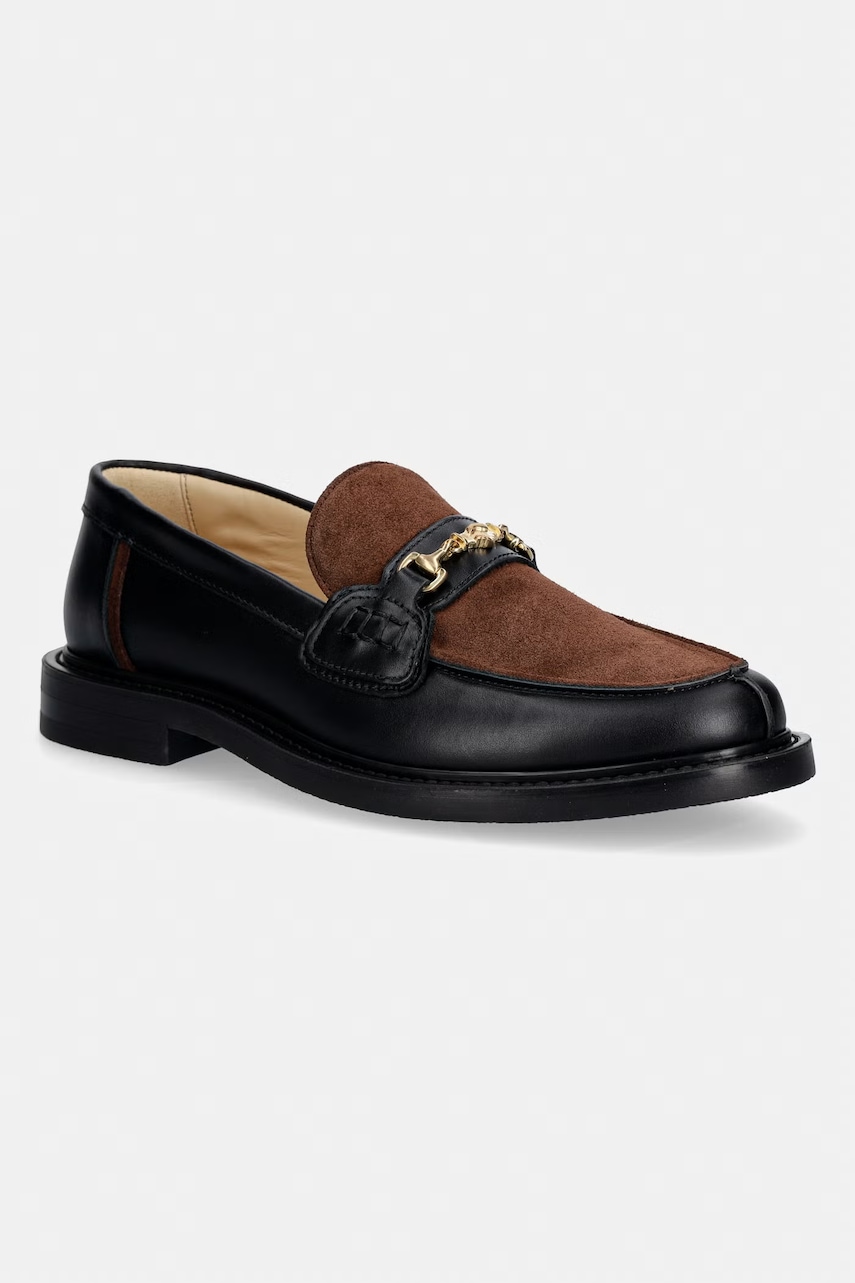 Filling Pieces mokasyny skórzane Loafer Hazy