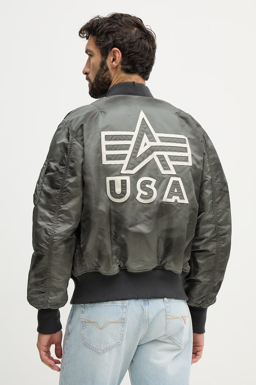 Alpha Industries kurtka bomber MA-1 Distressed