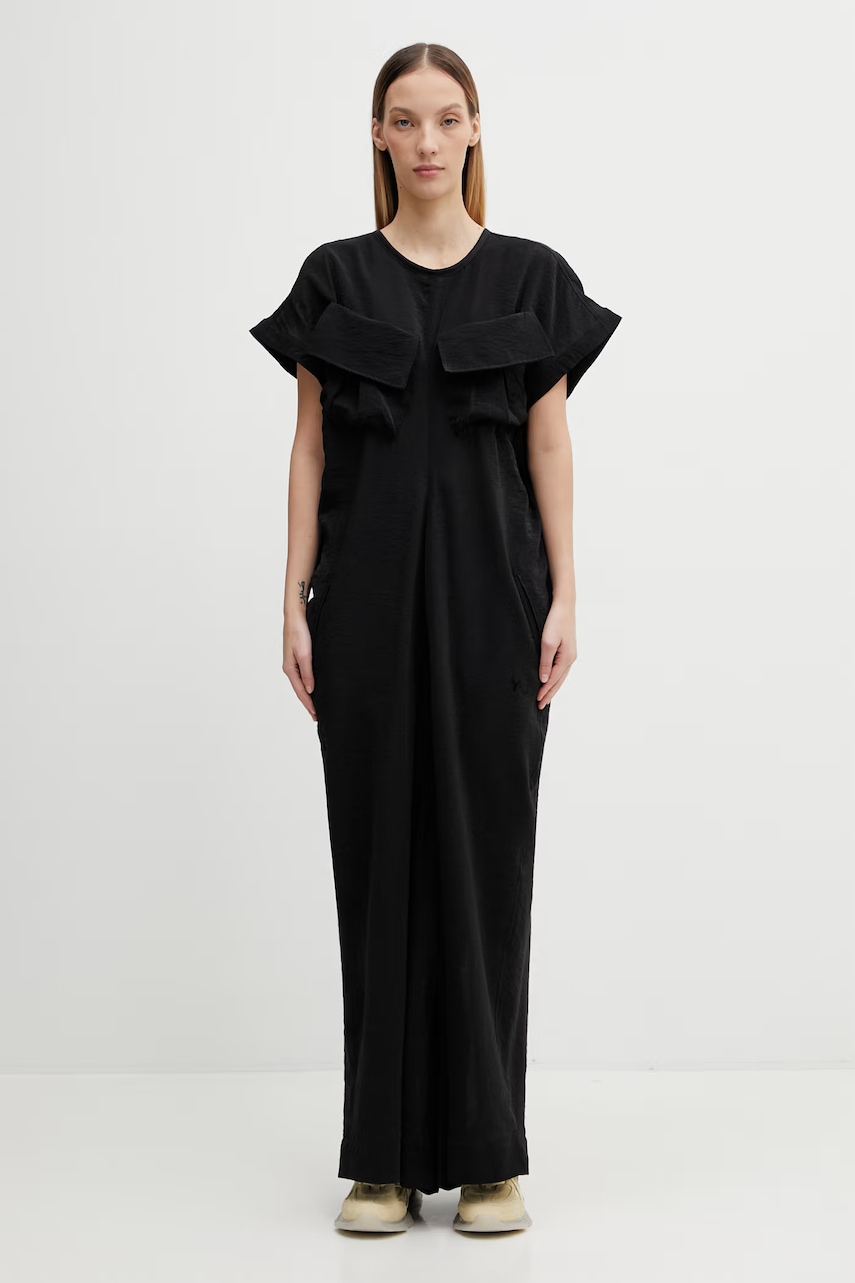 Y-3 kombinezon z domieszką lnu W UT DRESS