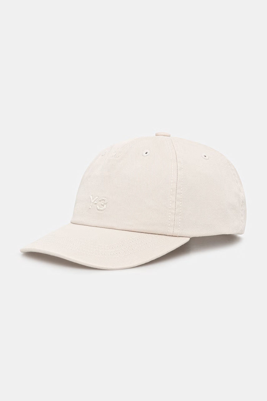 Y-3 czapka z daszkiem bawełniana DAD CAP