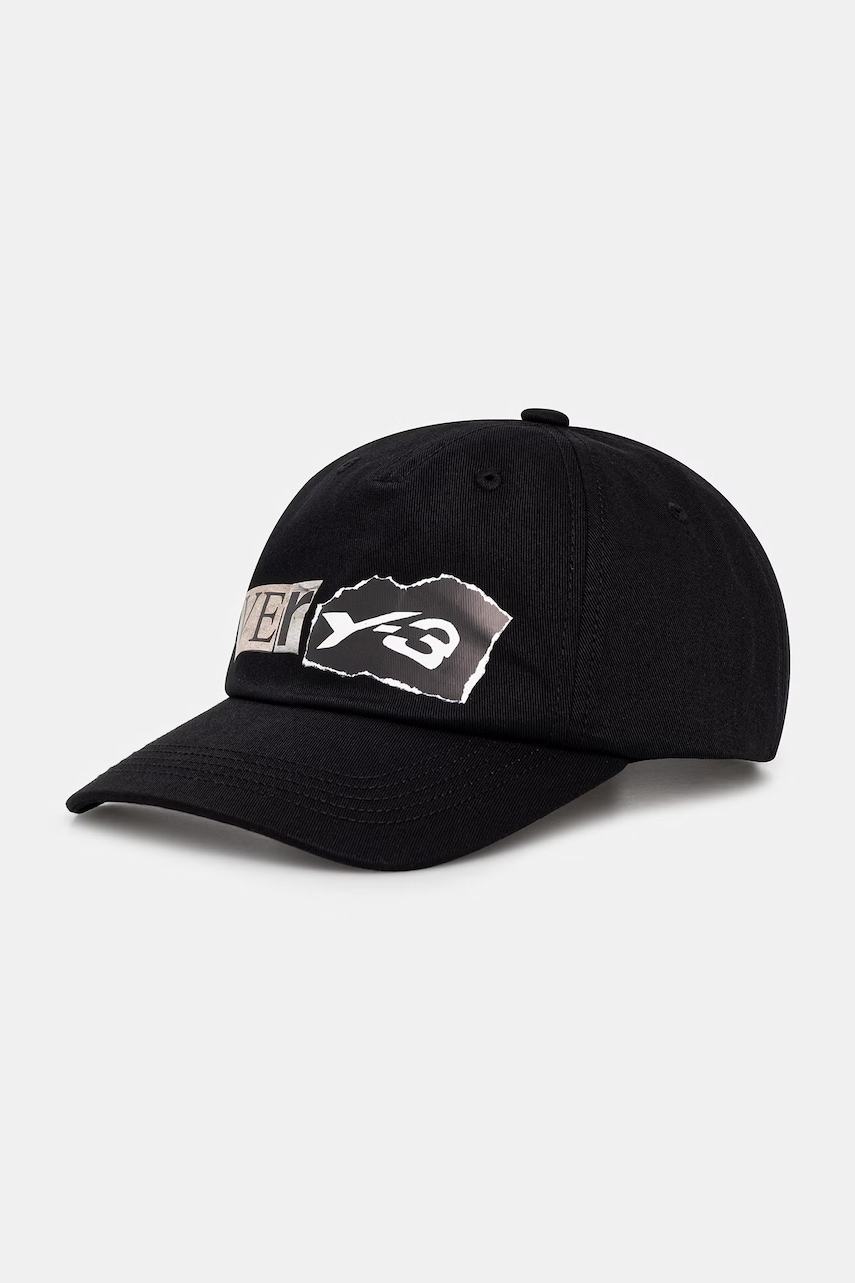 Y-3 czapka z daszkiem bawełniana MERCH CAP