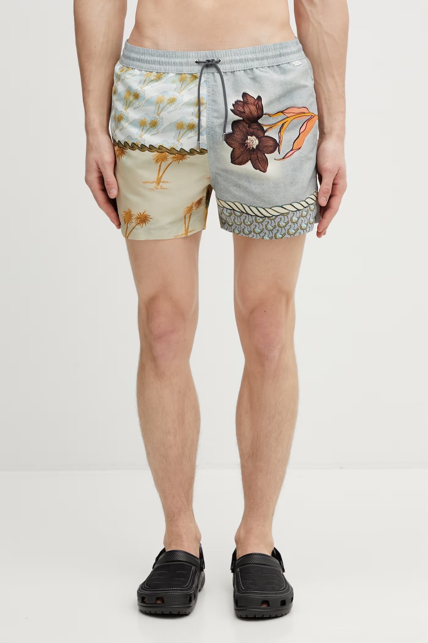 Paul Smith szorty kąpielowe TEXTILE MIX PL