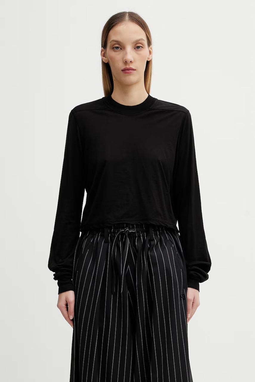 Rick Owens DRKSHDW longsleeve bawełniany Level