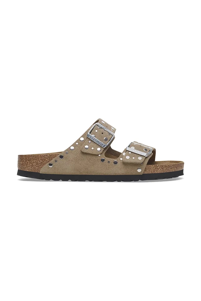 Birkenstock klapki zamszowe Arizona Rivet