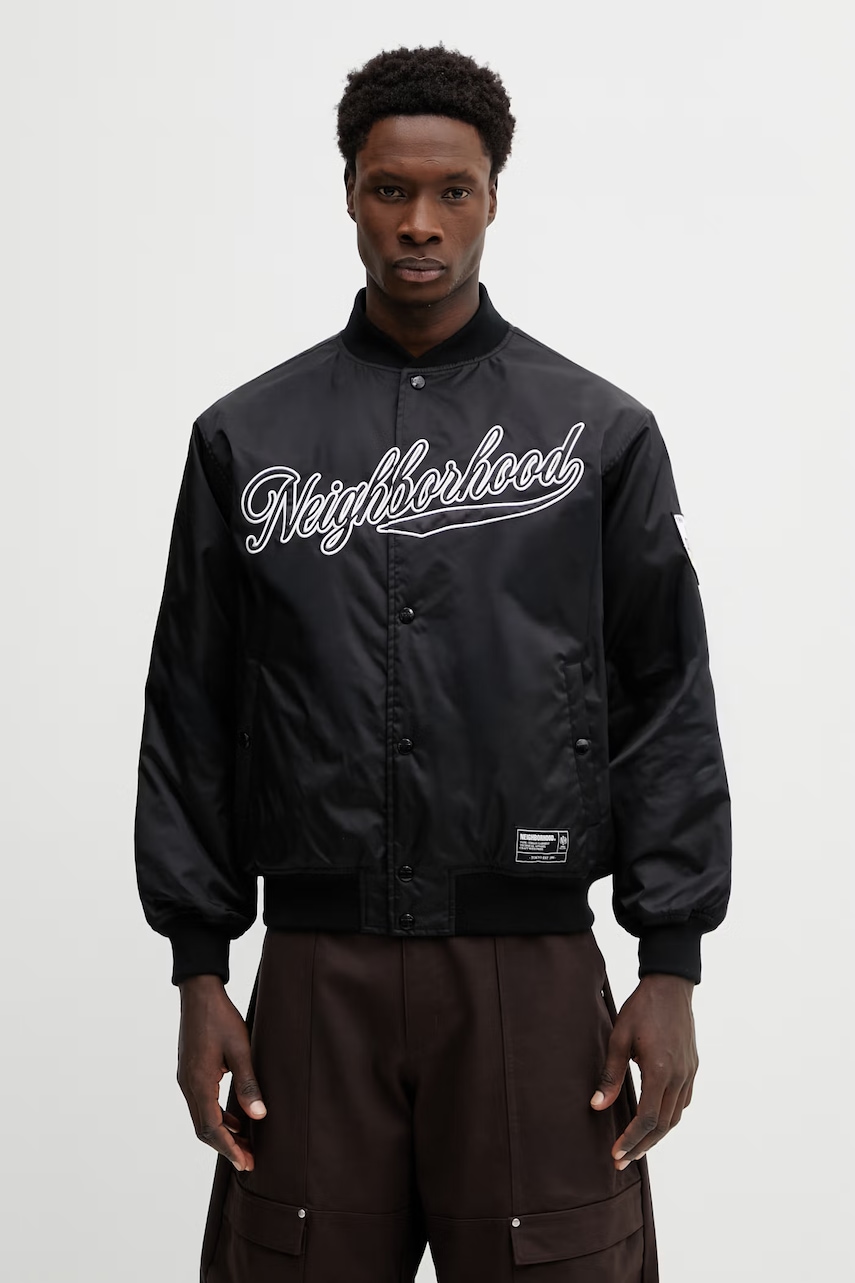 NEIGHBORHOOD kurtka bomber BASEBALL JACKET