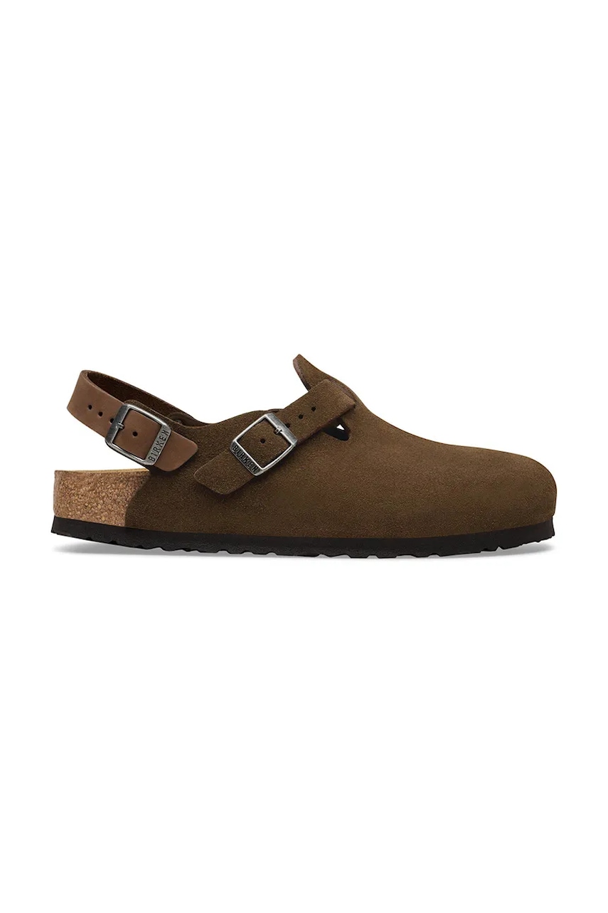 Birkenstock klapki zamszowe Tokio