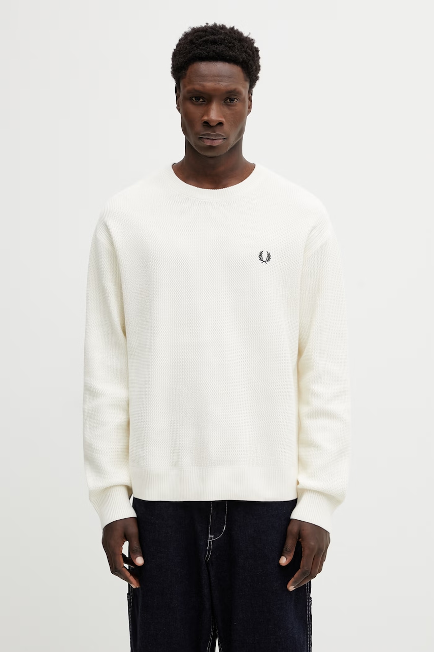 Fred Perry sweter bawełniany