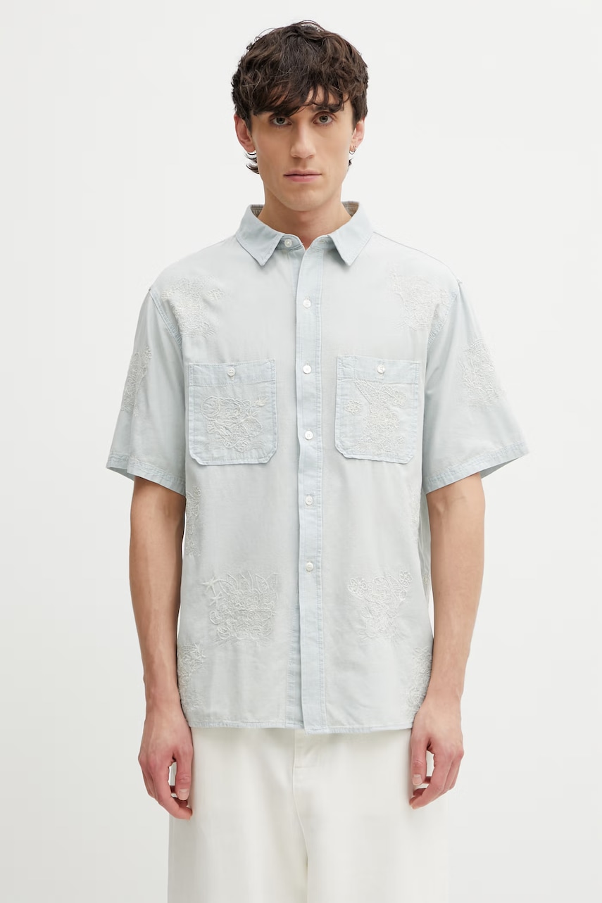 Kenzo Shirt SC koszula bawełniana męska