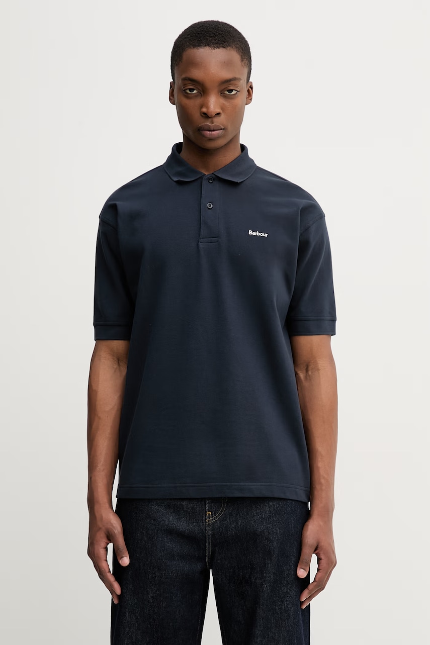 Barbour MML1469NY91 polo męskie bawełniane