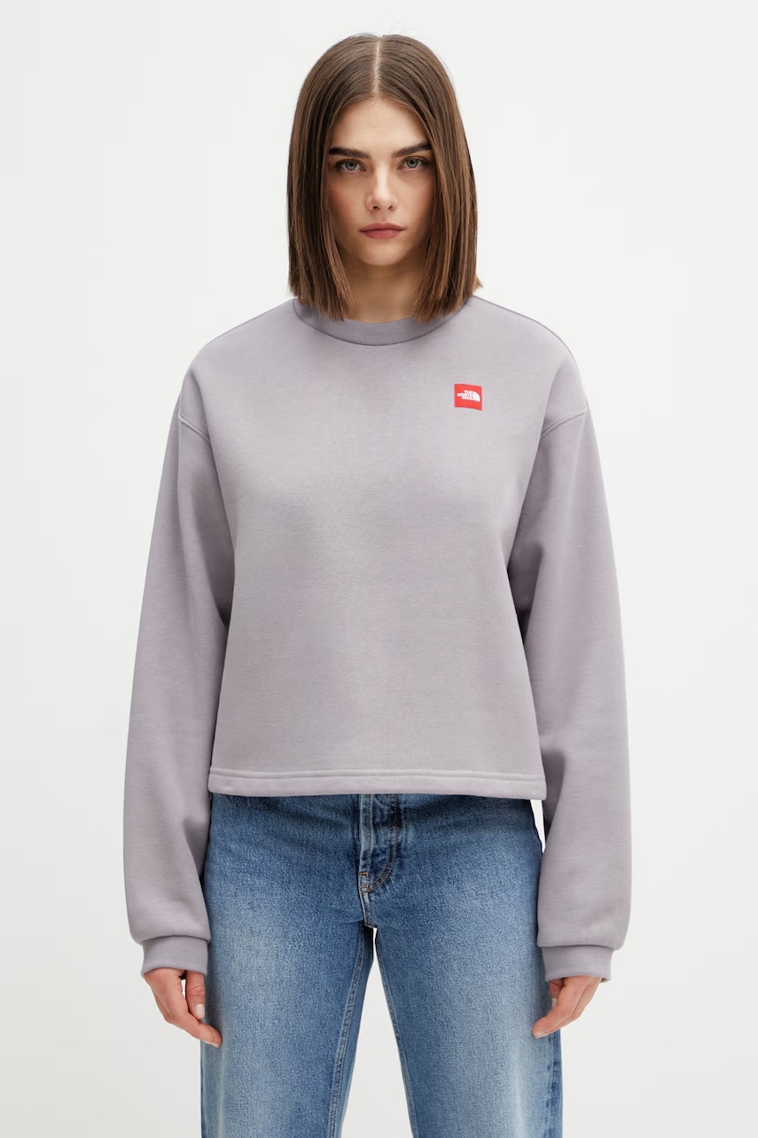 The North Face bluza z bawełną damska