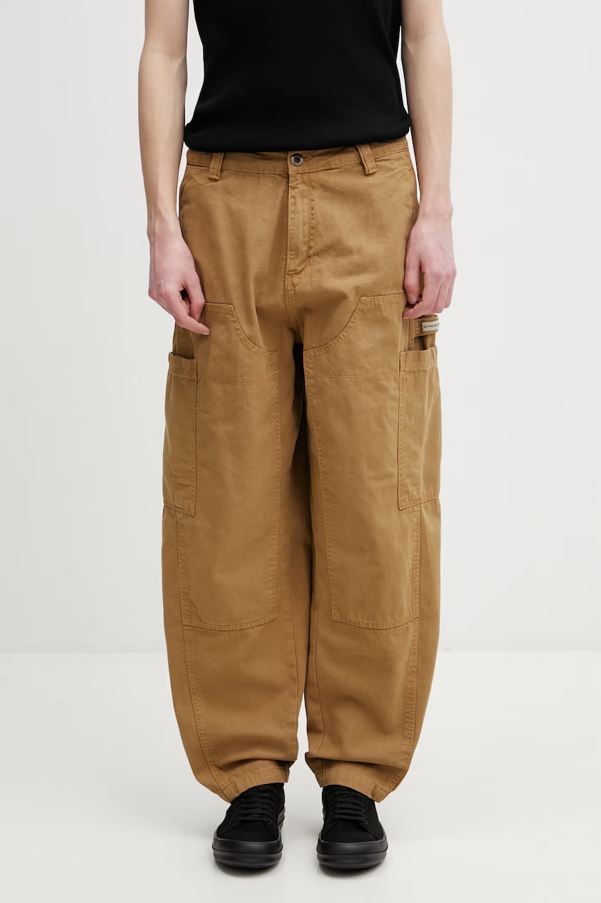 Alpha Industries Workwear Deck spodnie cargo bawełniane męskie
