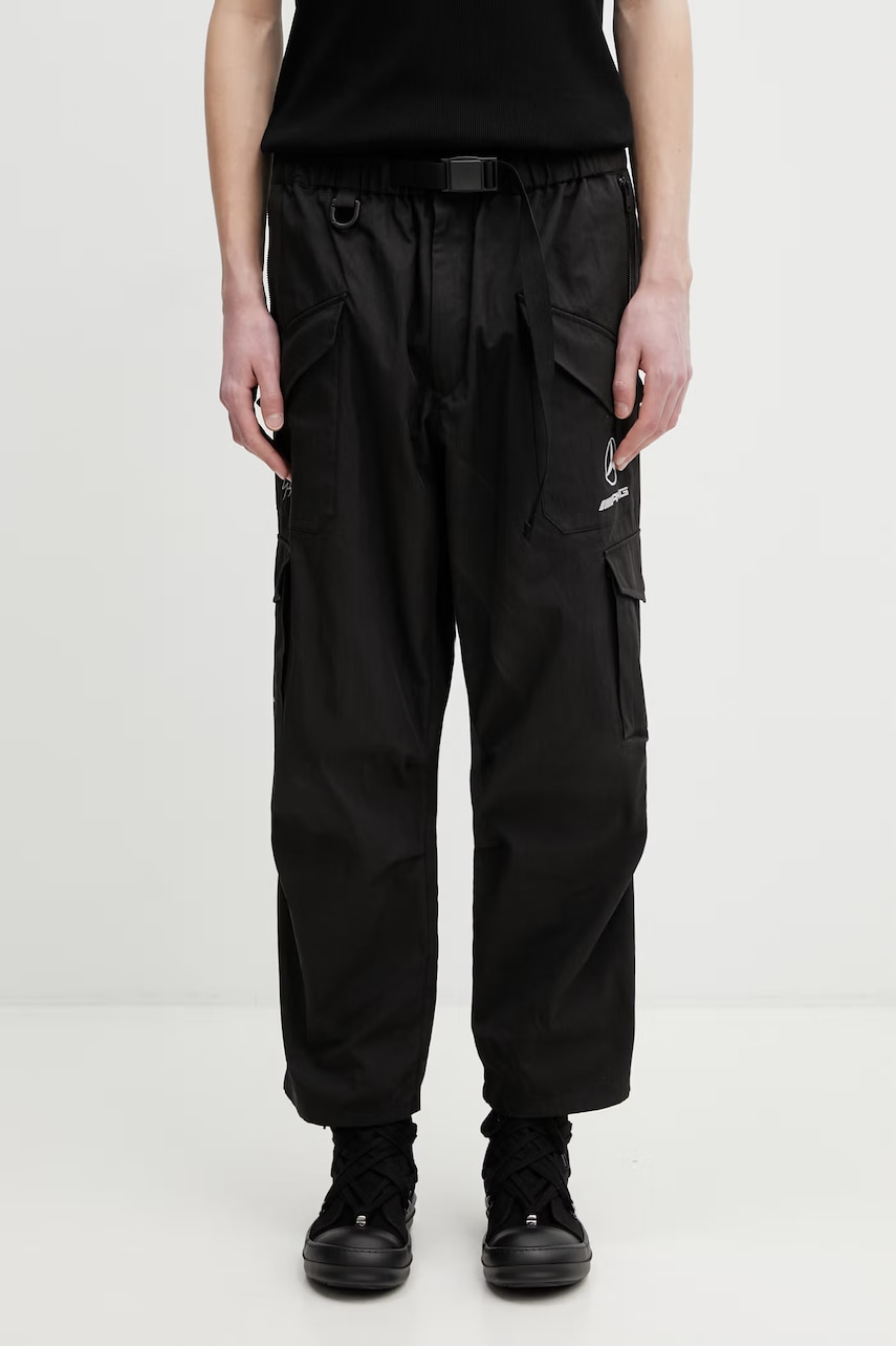 Y-3 x F1 CARGO PANTS spodnie cargo bawełniane męskie