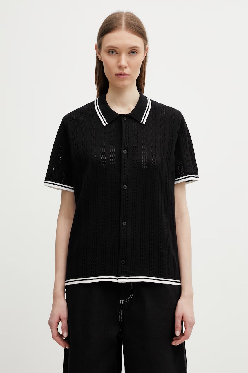 Carhartt WIP W’ S/S Ramsey Knit Shirt koszula bawełniana męska