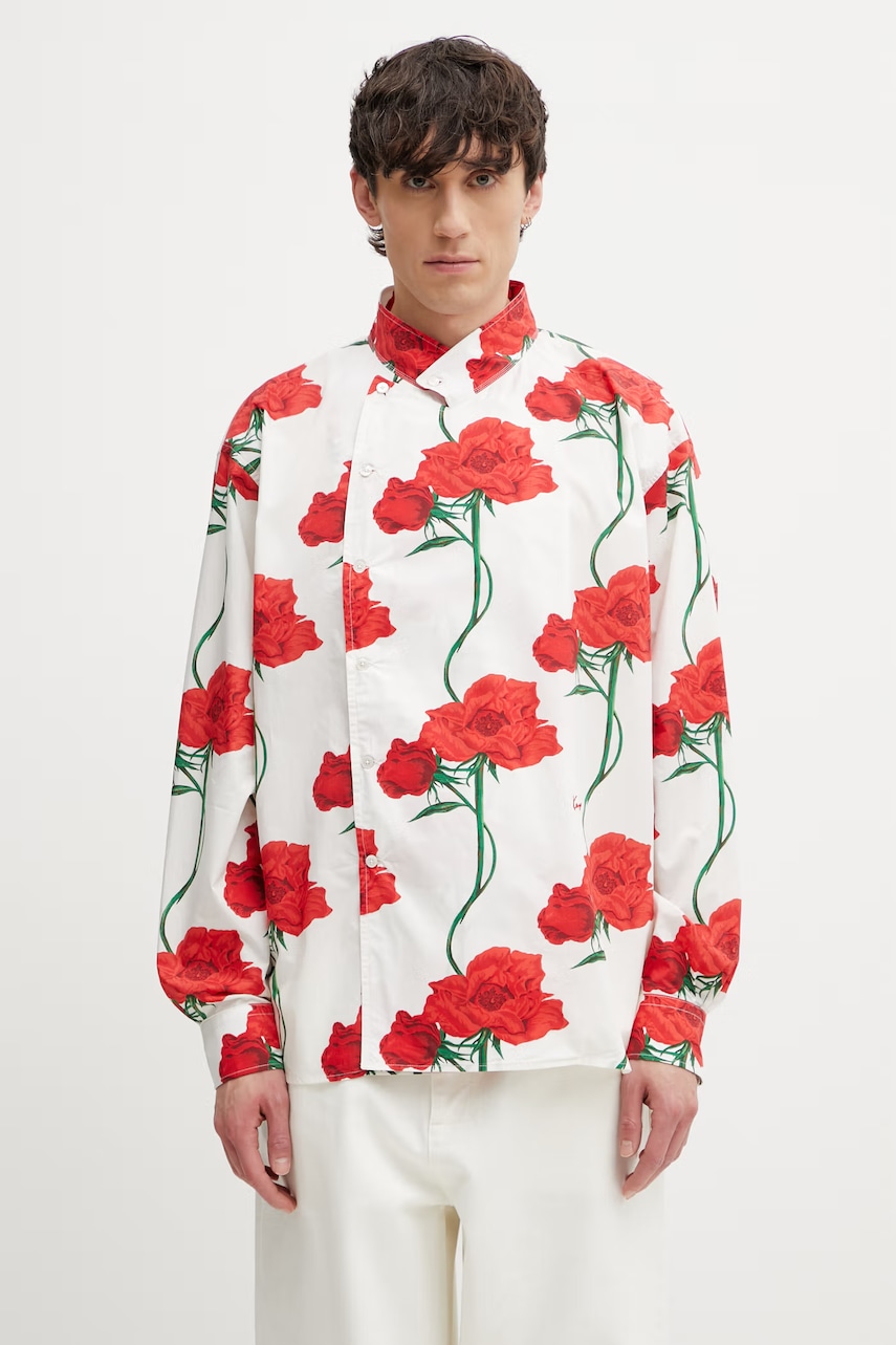 Kenzo Shirt LS koszula bawełniana męska