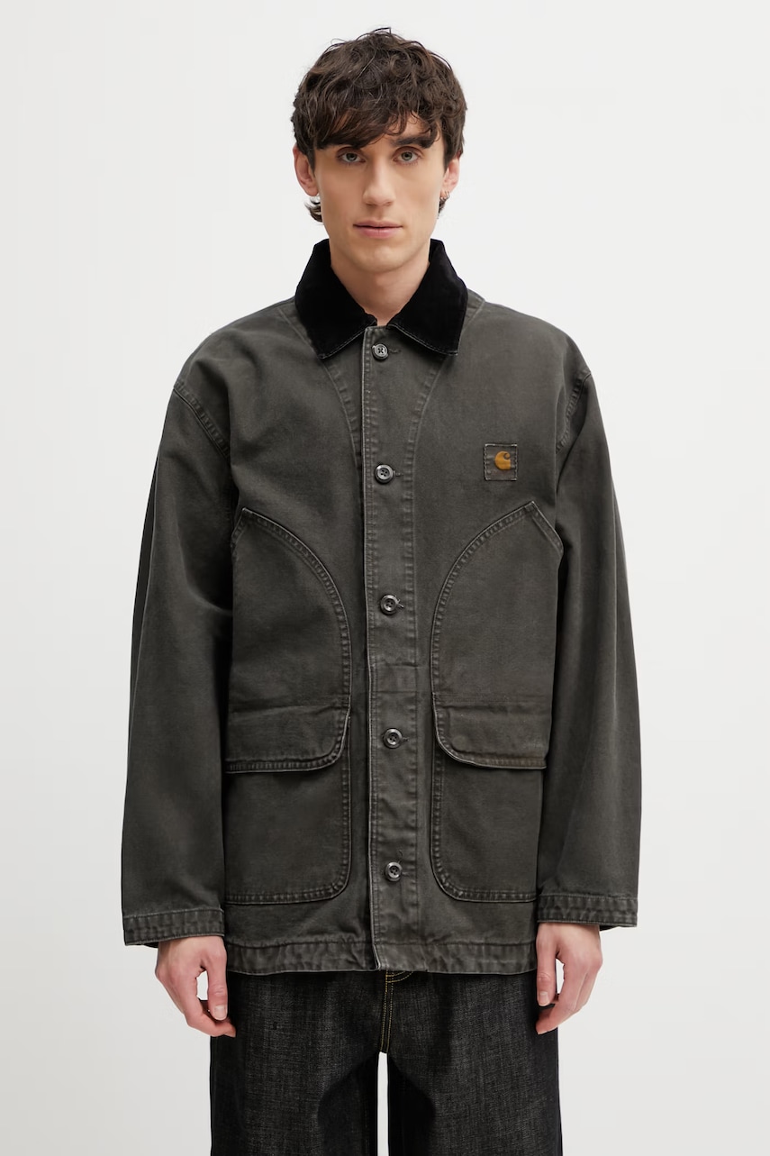 Carhartt WIP Prescott Coat kurtka koszulowa bawełniana męska