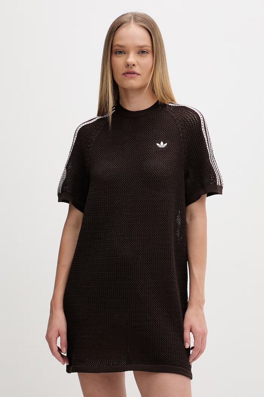 adidas Originals sukienka letnia ażurowa