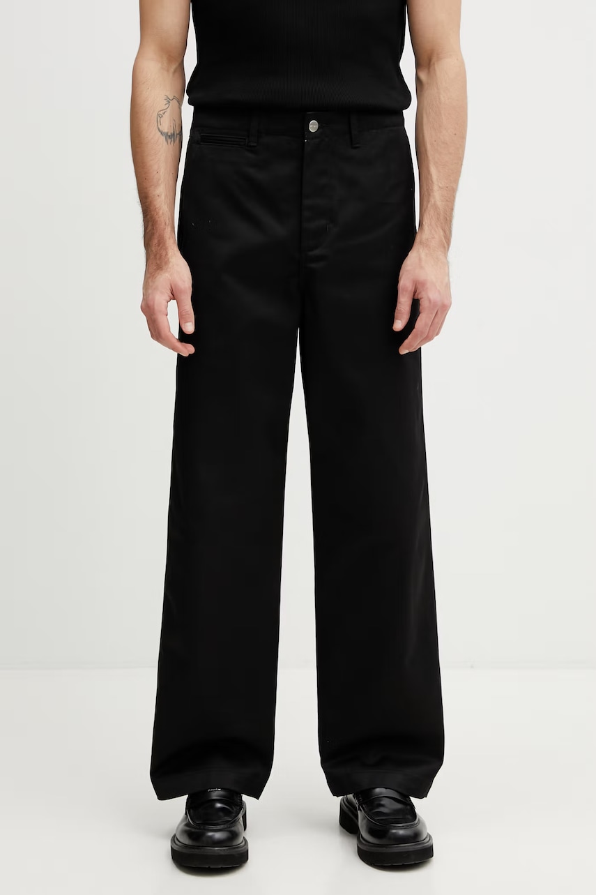Carhartt WIP Harold Pant spodnie straight bawełniane męskie
