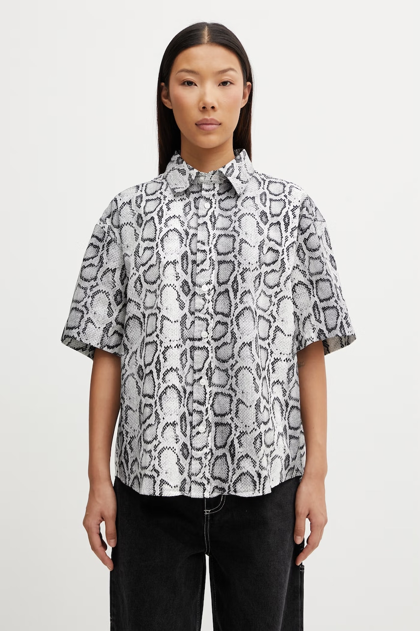 Carhartt WIP W' S/S Snake Camo Shirt koszula bawełniana damska