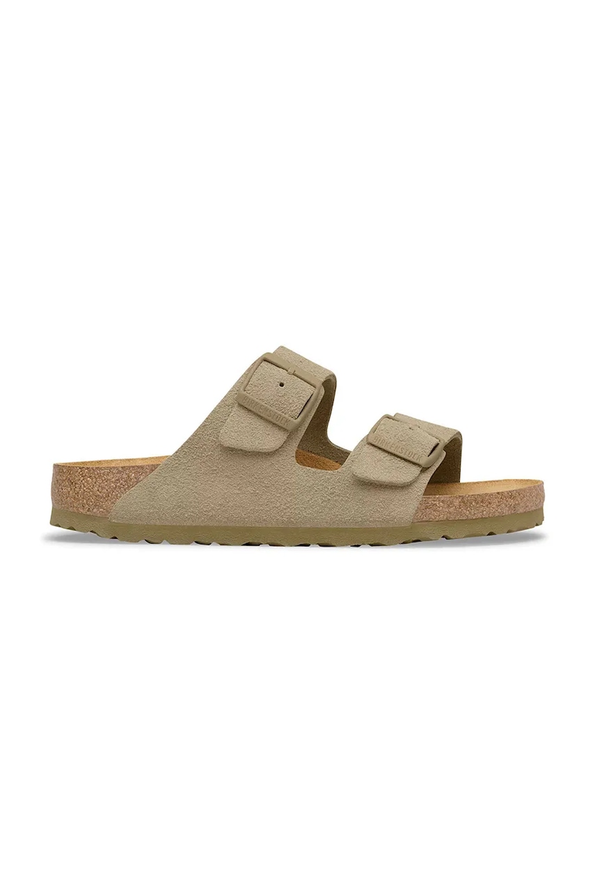 Damskie Birkenstock klapki zamszowe Arizona