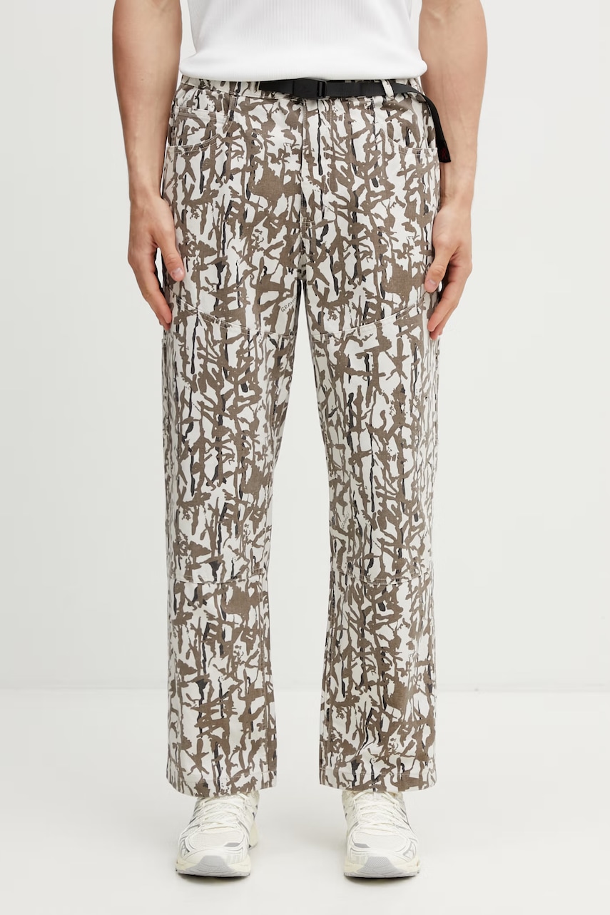 Gramicci TAOS CANVAS PANT spodnie wide leg bawełniane męskie