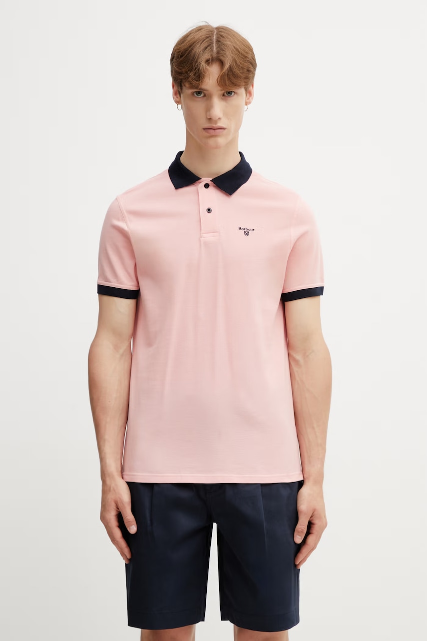 Barbour MML1449PI95 polo bawełniane męskie