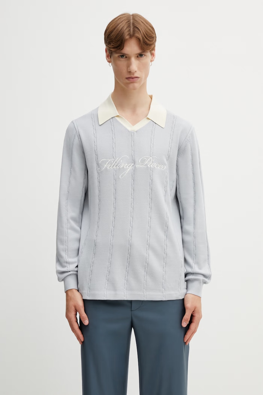 Filling Pieces Football Jersey sweter męski