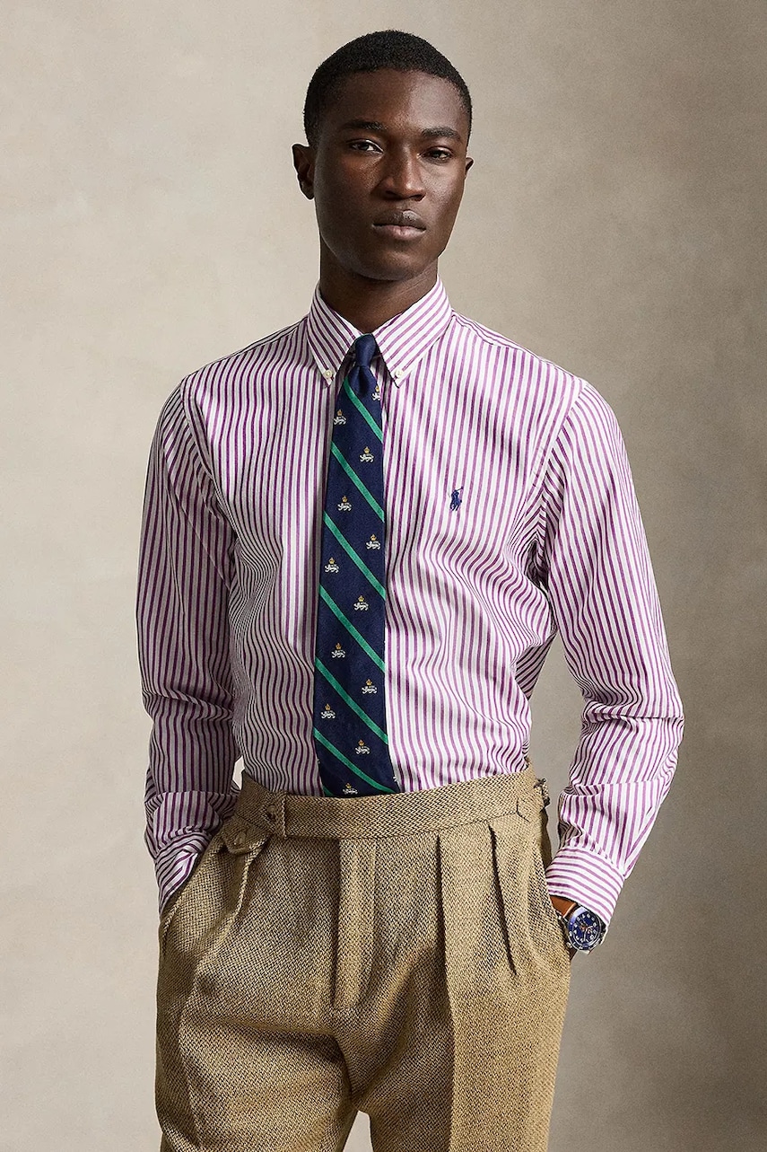 Polo Ralph Lauren WASHED BROADCLOTH-WVN-SHIRT koszula bawełniana męska