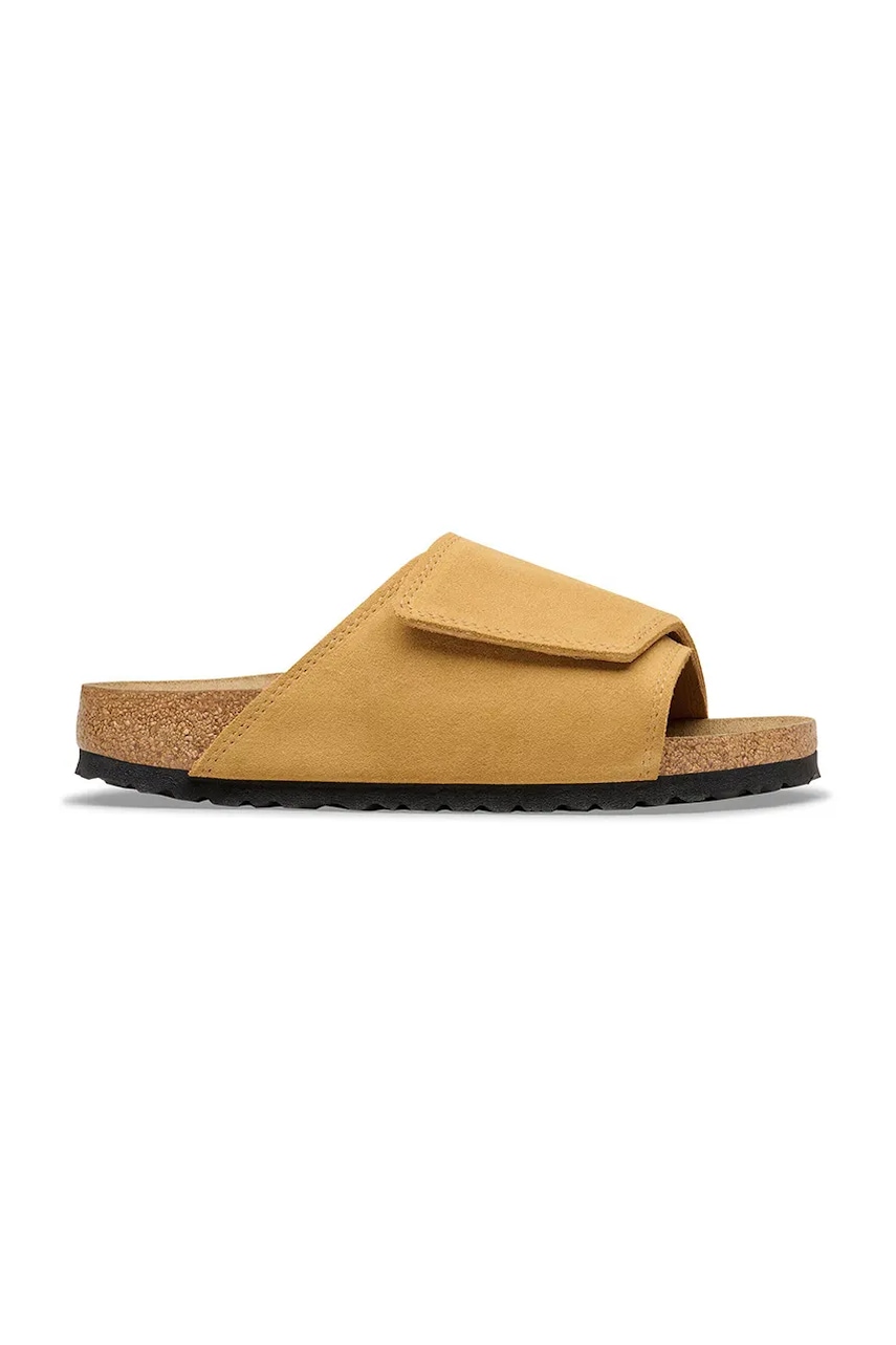 Birkenstock Solana klapki z odkrytą piętą damskie skórzane