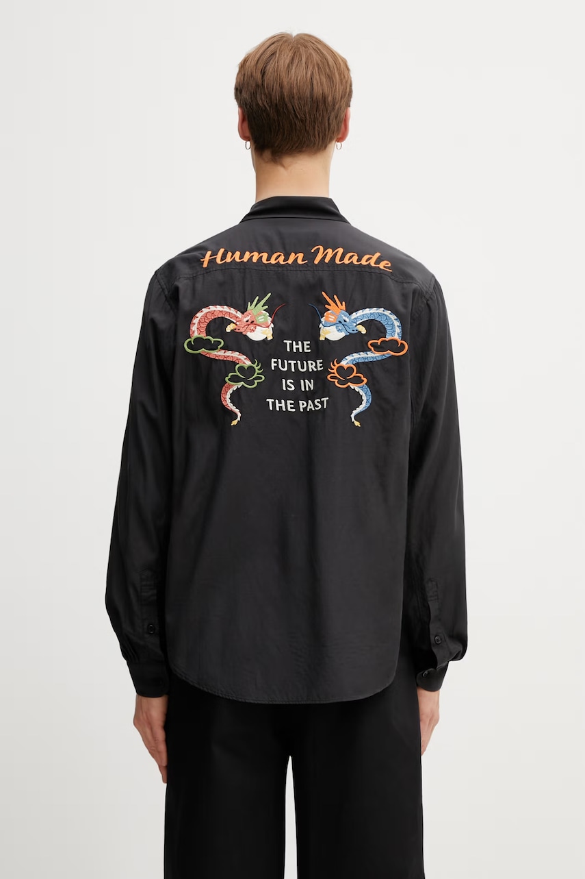 Human Made MENS WOVEN SHIRT koszula z bawełny męska