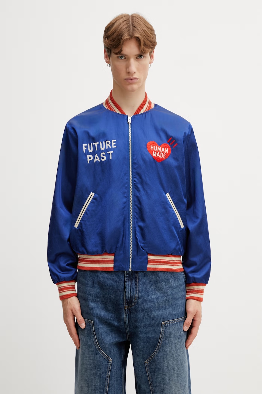 Human Made MENS WOVEN JACKET bomberka męska z bawełny