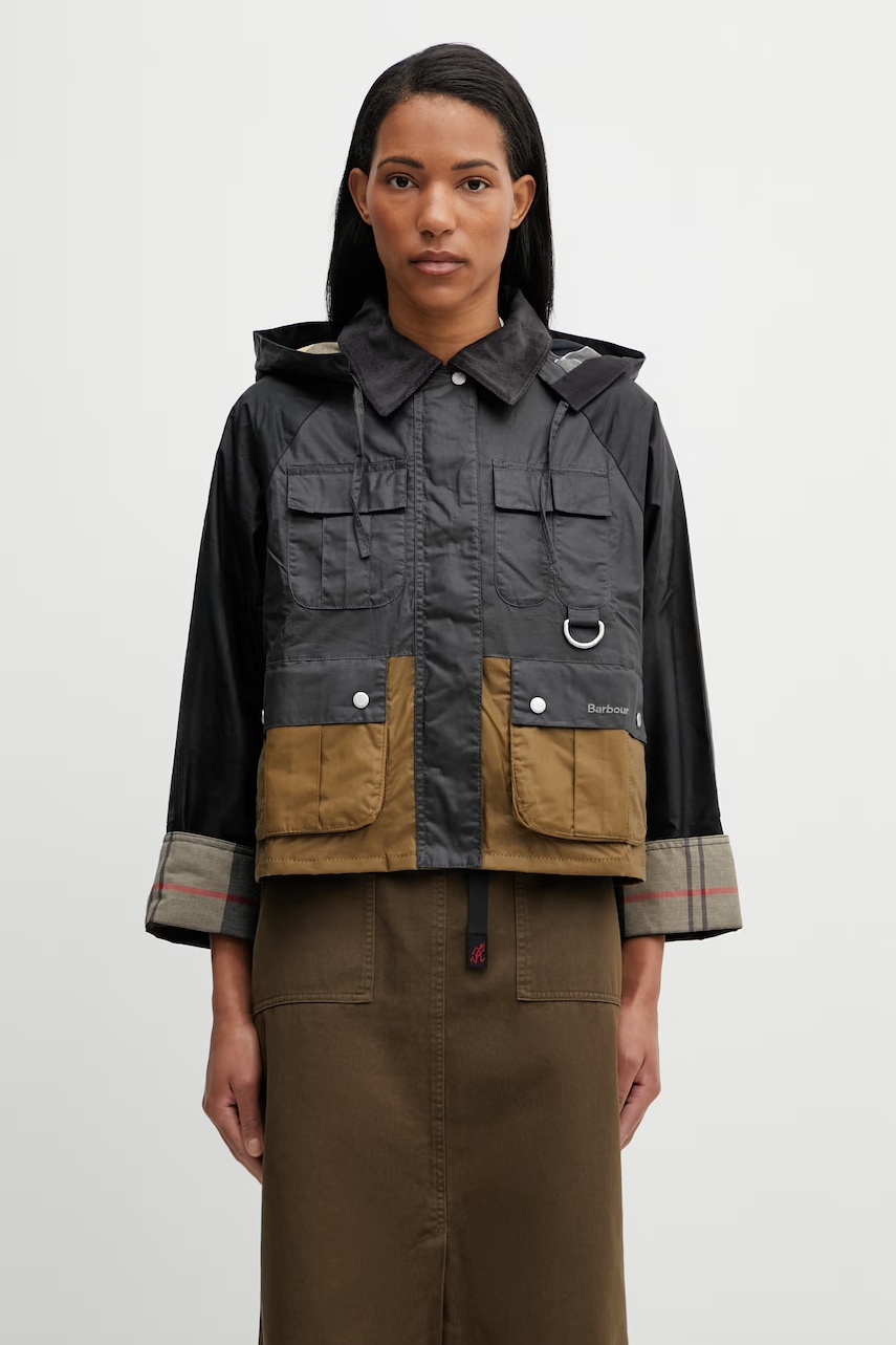 Barbour LWX1530BK11 kurtka przejściowa damska bawełniana