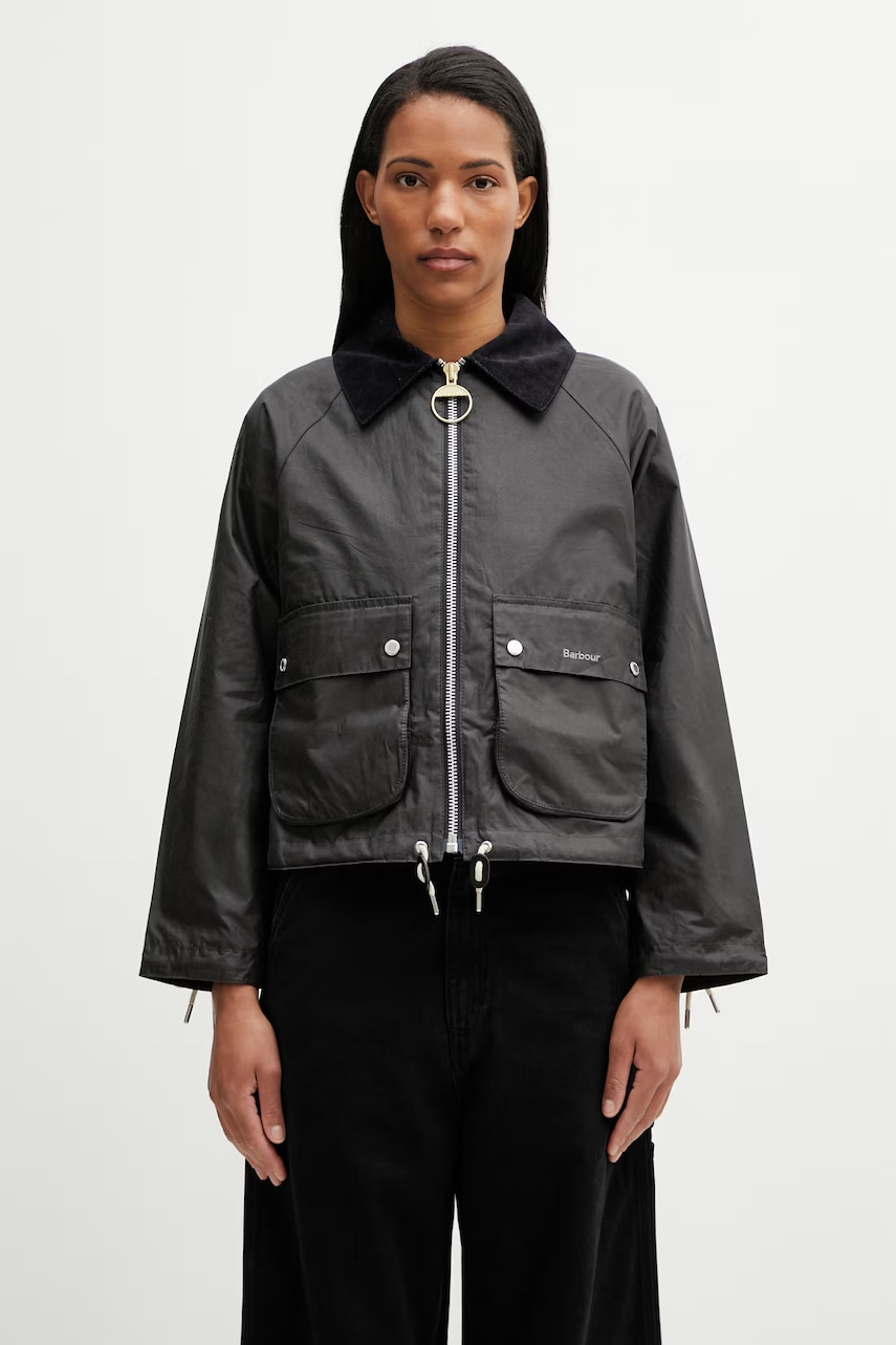 Barbour LWX1531GY71 kurtka przejściowa damska bawełniana