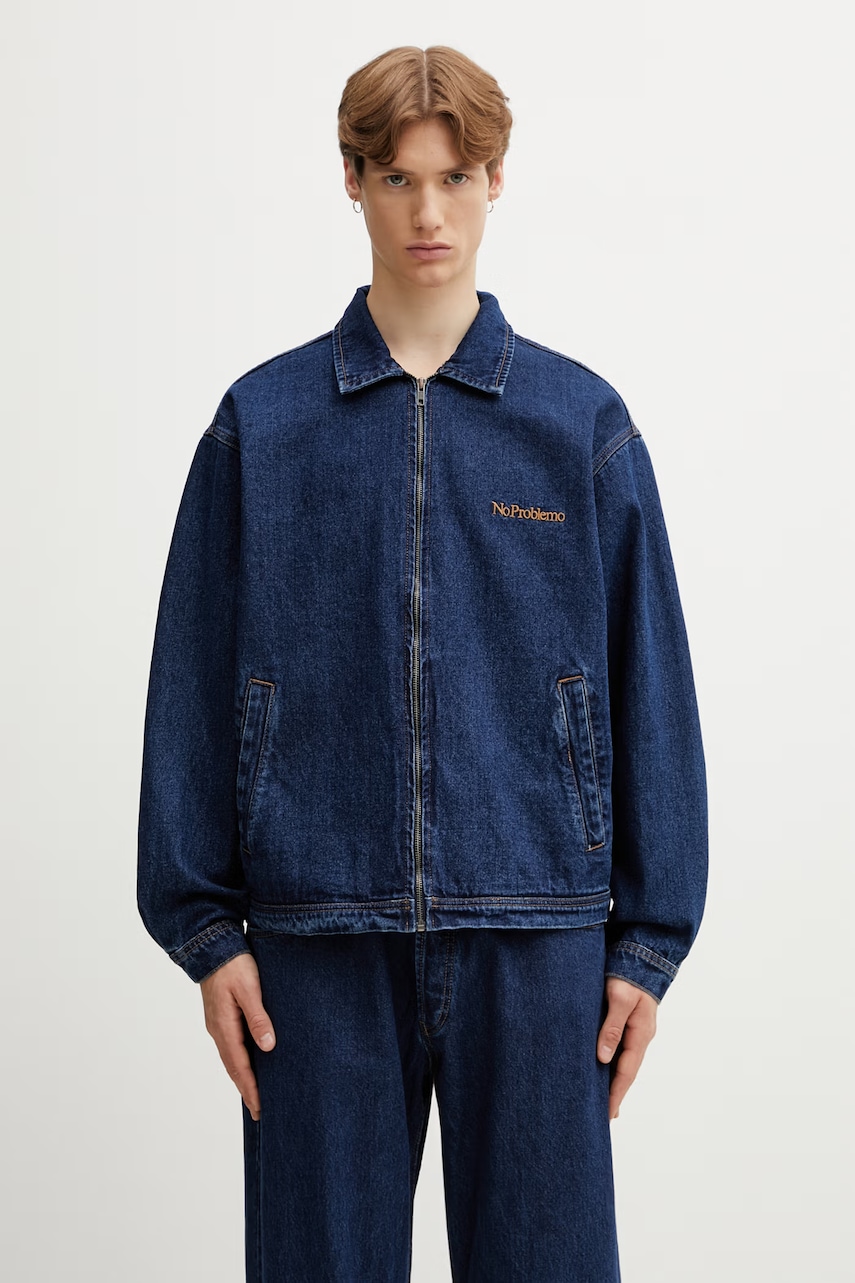 No Problemo Nayoko Heavyweight kurtka jeansowa męska