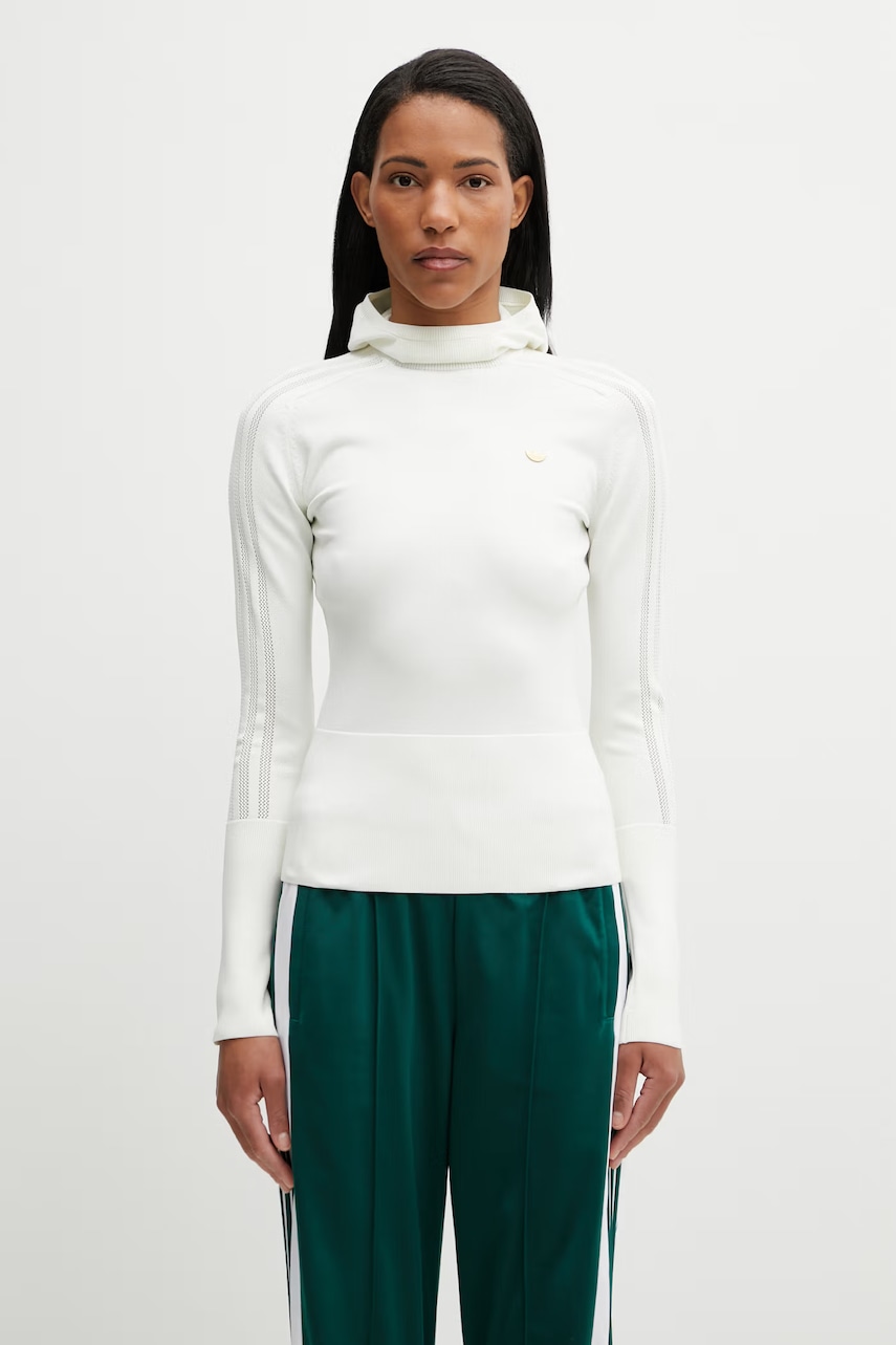adidas Originals Knit Hooded Ls bluza z kapturem damska