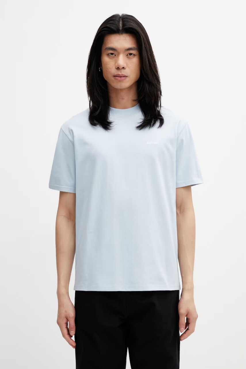 Barbour MTS1568BU44 T-shirt bawełniany męski