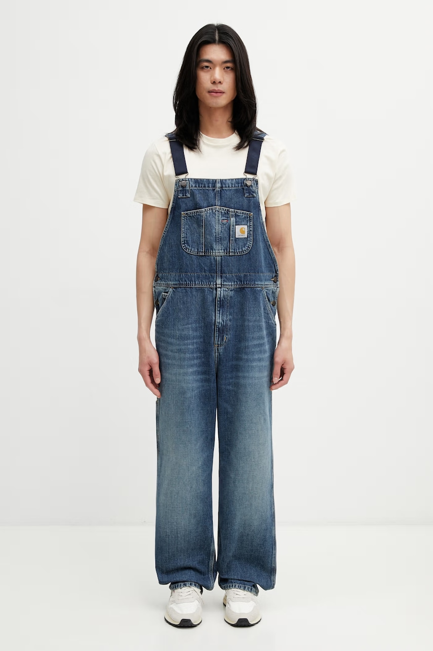 Carhartt WIP Bib Overall ogrodniczki męskie jeansowe