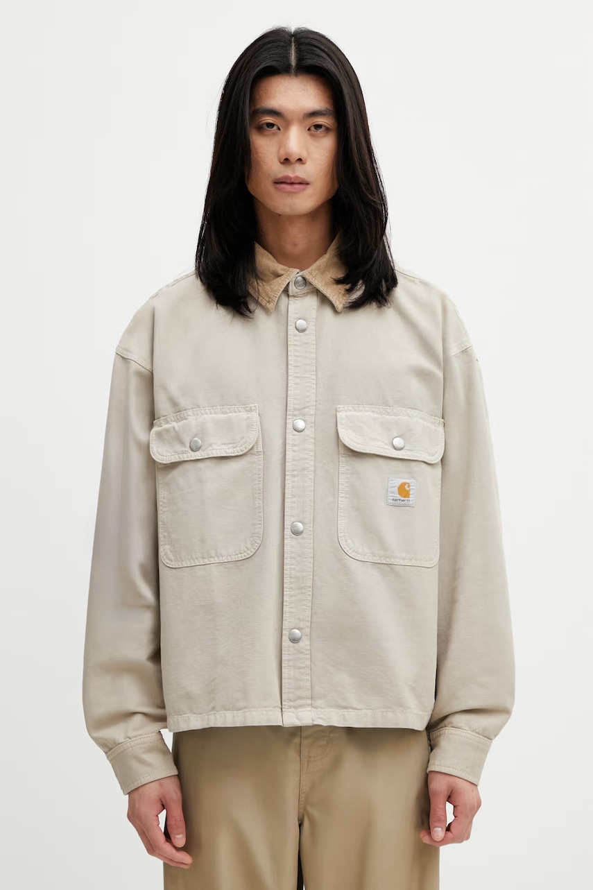 Carhartt WIP Prescott Shirt Jac kurtka bawełniana męska