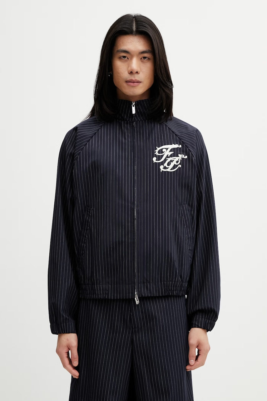 Filling Pieces Raglan kurtka przejściowa z dodatkiem wełny męska