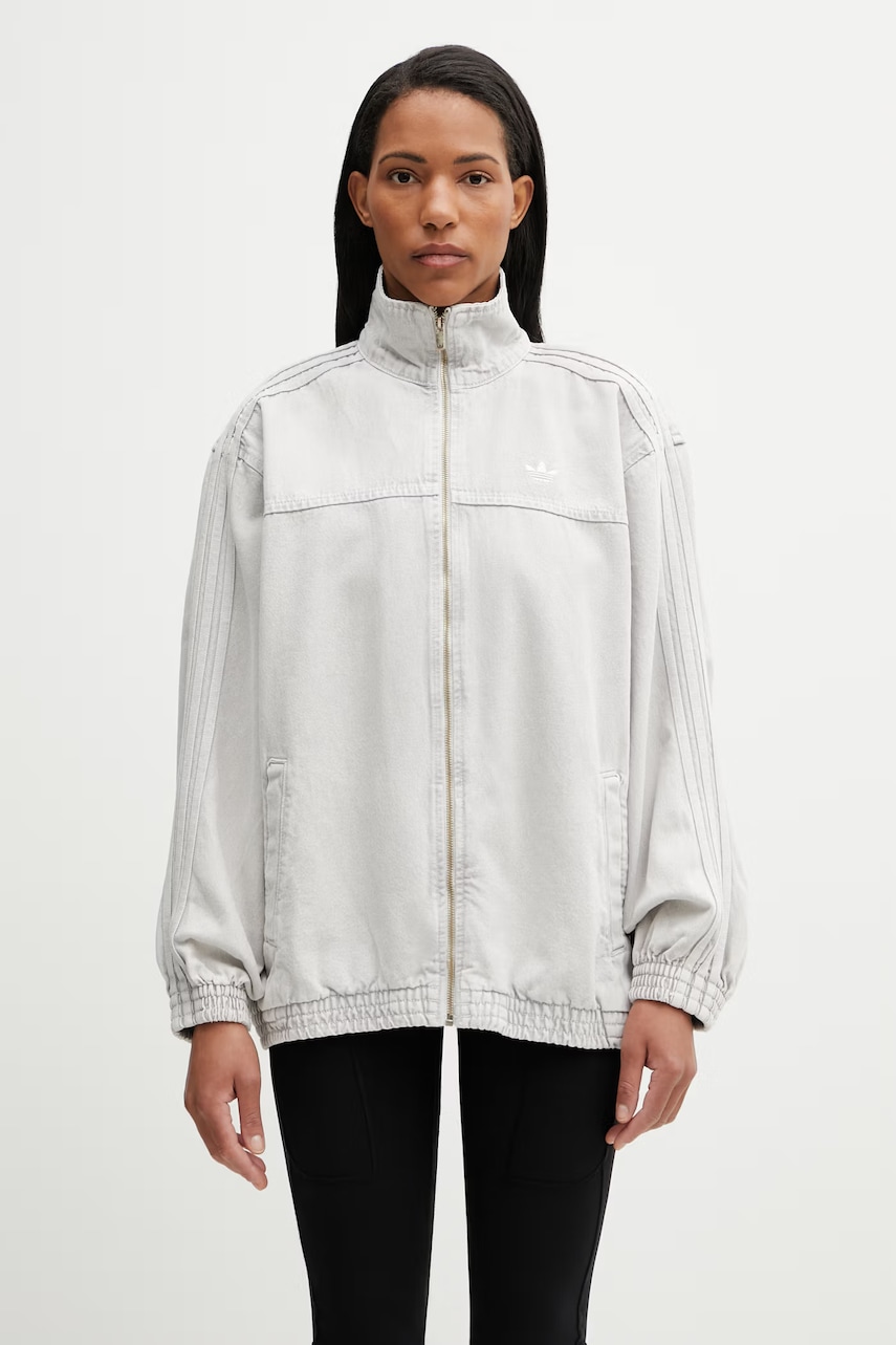 adidas Originals Firebird kurtka damska jeansowa