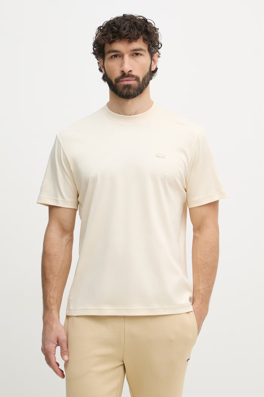 Lacoste T-shirt basic bawełniany męski