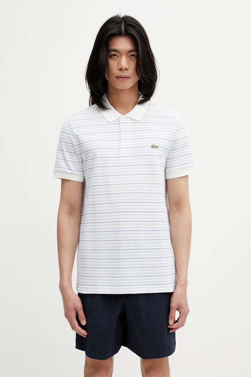 Lacoste polo męskie bawełniane