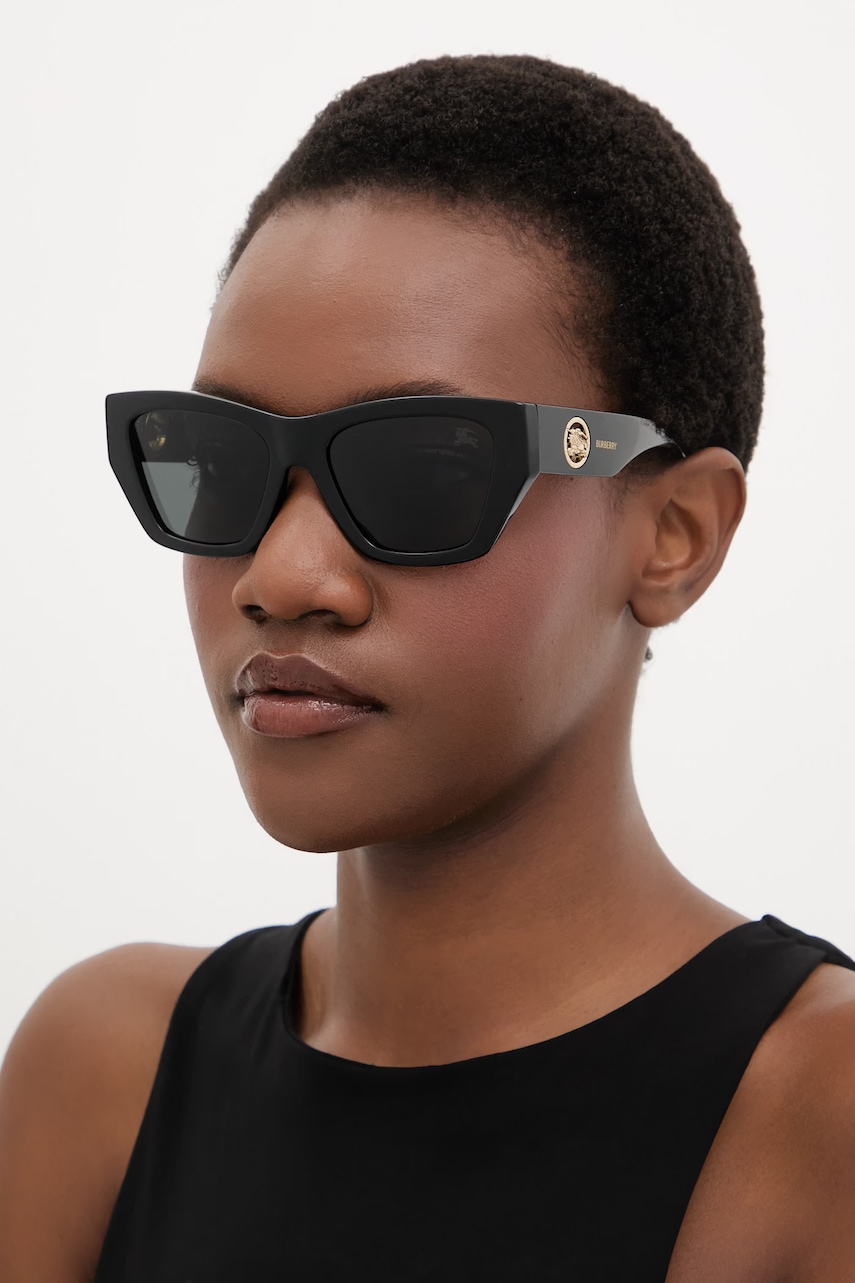 Burberry okulary przeciwsłoneczne kocie oczy damskie