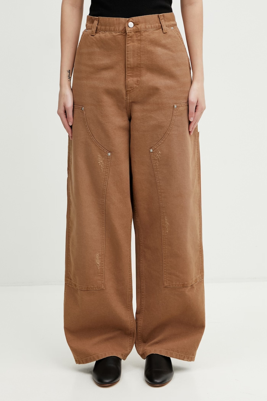 Carhartt WIP W Brandon Double Knee Pant spodnie cargo bawełniane damskie