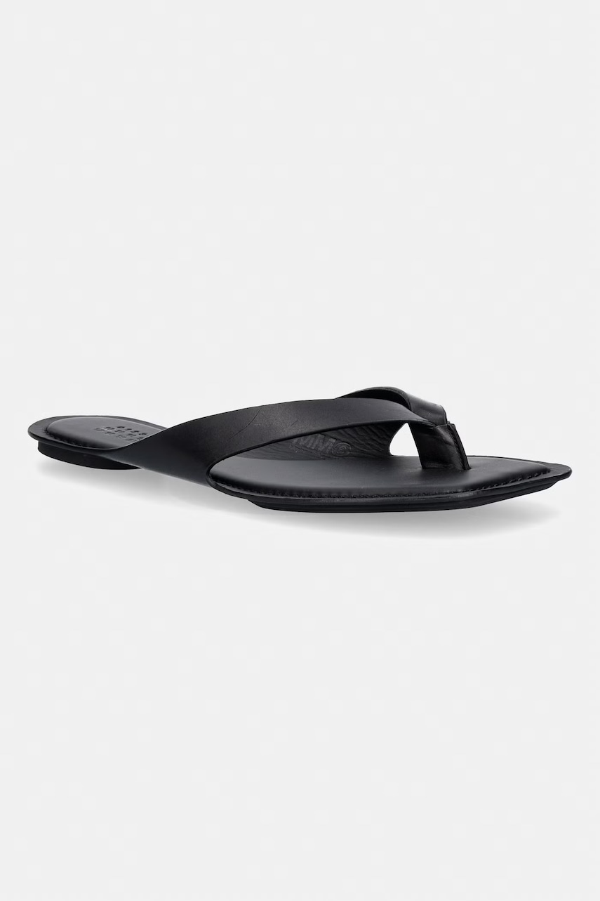 MM6 Maison Margiela japonki damskie skórzane