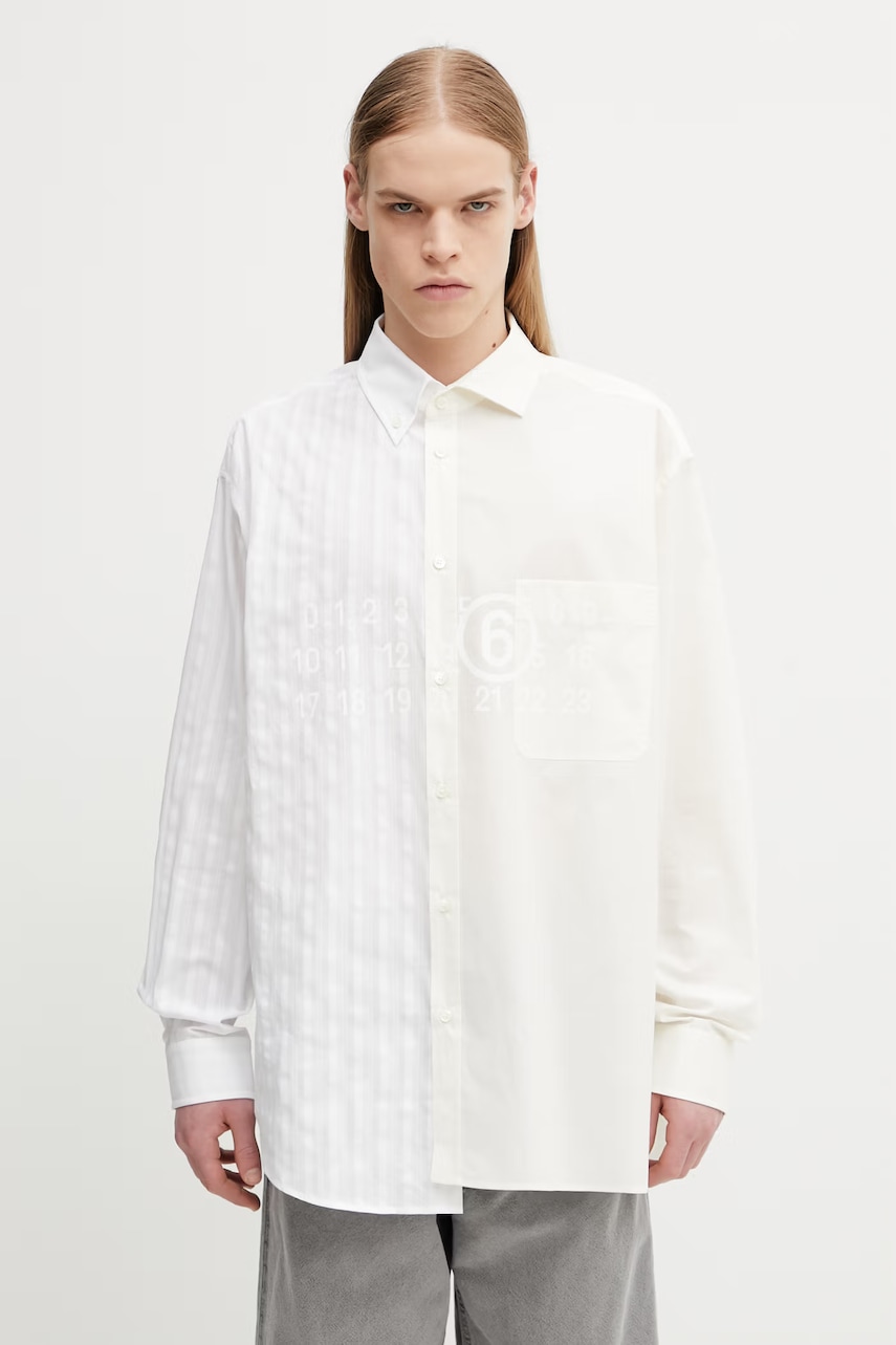 MM6 Maison Margiela koszula bawełniana męska